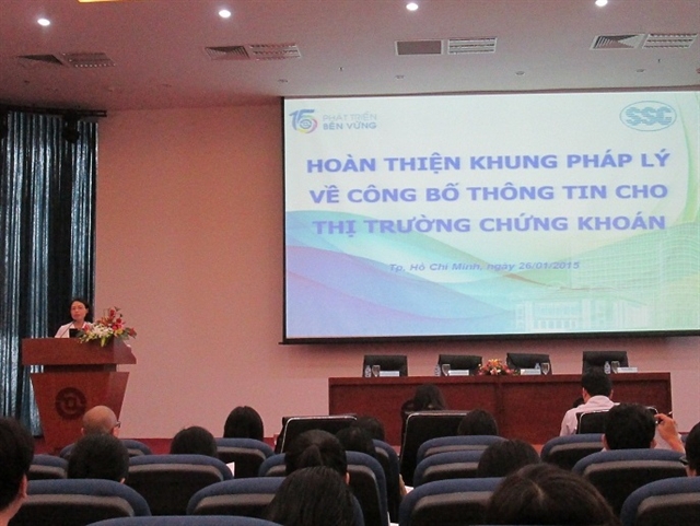 Hoàn thiện khung pháp lý về công bố thông tin cho thị trường chứng khoán